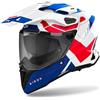 Airoh Casco Moto Adventure Airoh COMMANDER 2 REVEAL Blu Rosso