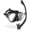 Cressi Penta + Alpha Combo Black SIL Black