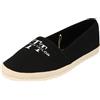 TOM TAILOR 7490090003, Mocassino Basso Donna, Nero, 36 EU