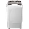 BLLXMX Mini Lavatrice Semiautomatica A Canna Singola di Grande capacità, Design Portatile E Compatto, capacità di Lavaggio Integrata 7KG con Funzione di Cronometraggio