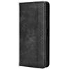 AMWEI Leather Folio Cover per ZTE Blade A72 5G, Custodia in Pelle PU Magnetica Libro Flip Portafoglio con [Funzione Stand]. Nero