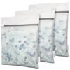 Foyer Nuage 3 sacchetti di biancheria premium a nido d'ape, per delicati, con cerniera, per organizzare borse, vestiti, biancheria intima, camicetta, calze, extra forti, piccoli 30x40cm (3S, bianco)