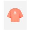 Converse Chuck Patch Loose Crop W - T-shirt - Donna - Rosso
