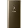 Samsung Mobile Clear View Standing Cover Custodia Compatibile con Samsung Galaxy Note 8, Oro