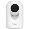Foscam Fi-R4Mb Telecamera IP di Videosorveglianza Wifi. Telecamera Domestica Wireless ad Altissima Risoluzione 2K 4Mp con Pan/Tilt