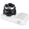 BOtizr 35mm F/1.6 Obiettivo MF a focale fissa con messa a fuoco manuale, for Olympus MFT M4/3 Mount Epm1 Epm2 E-PL123456789 E-M1 E-M5 E-M10 PEN-F For Mark II III M43 (Size : SILVER, Color : M4/3)