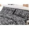 BIANCHERIAWEB Copripiumino Letto Sacco Piumone E Federa In 100% Cotone Fantasia Animalier Disegno Zebrato