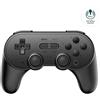 AKNES 8Bitdo Pro 2 Controller Bluetooth, Joystick a Effetto Hall, Controller Giocare Compatibile con Switch, Apple, Windows, Steam Deck, Android e Raspberry Pi (Nero)