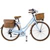 Canellini Dolce Vita by bici bicicletta vintage via veneto retro bike citybike Azzurro 50