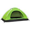 Homefurnishmall Tenda da campeggio, leggera e antivento, tenda da campeggio per spiaggia, festival, zaino in spalla, escursionismo (1 persona verde militare)