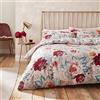Catherine Lansfield ISLA FLORAL SET COPRIPIUMINO PIAZZA E MEZZA 200x200+50x80(2)