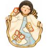 THUN, Angelo Limited Edition 2024 in Ceramica Decorata a Mano, Versione Grande, 15.5 x 13 x 19 cm h