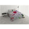 Italian Bed Linen Trapuntino estivo stampa digitale KI-OSA, microfibra, 615, Matrimoniale