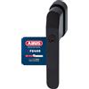 ABUS Maniglia per finestra con serratura FG400 - con cilindro a pressione e chiave - sicurezza bambini e protezione antifurto - universale - chiusura uguale AL0125 - Livello di sicurezza 5 - Nero