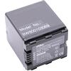vhbw 1x batteria sostituisce Panasonic VW-VBN130E, VW-VBN130 per videocamera camcorder (2200mAh, 7,2V, Li-Ion) con infochip