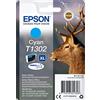 Epson CARTUCHO EPSON T1302 10.1ML CIAN - CIERVO