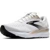 Brooks Ghost 16, Sneaker Uomo, Bianco Crema Rosa, 41 EU