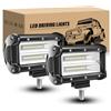 RIGIDON Faro da Lavoro LED, 2 Pezzi 5 pollici 13cm 72W Flood Fendinebbia, Fari LED Auto 12V 24V Impermeabile Fuoristrada Barra per Offroad SUV ATV UTV Camion Trattore, 6000K Bianca Luci di Guida