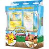 Pokémon Let's Play Decks Pikachu ed Evoli TCG (2 mazzi pronti all'uso con 60 carte con accessori)
