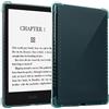 DMLuna Custodia trasparente per Kindle Paperwhite 11a generazione 2021 e Kindle Paperwhite Signature Edition da 6,8, sottile, leggera, antiscivolo, antiurto, in morbido TPU, verde