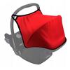 Baby Comfort Parasole impermeabile per bambini, protezione UV, adatto per seggiolino auto Maxi Cosy Cabriofix (rosso)