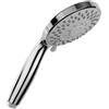 Schläfer 1304900 | Manopola Doccia Grande G 1/2 pollici, Diametro 120mm, Soffione Doccia Cromato 5 Modalità Spray, Doccetta Universale Valerie, Soffione Multigetto 5-getti Massaggio