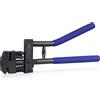 CCLIFE Pinza Punch Tool Flanging Perforatrice Pelle Piega Barre Ferro Lamiera Combinata Pinza Multiuso Testa Girevole, 5 mm con foro timbro