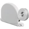 badaren Avvolgitore Tapparella, Avvolgitore Esterno per Cinghia, Avvolgitore per Tappareller, Otazione di 180°, con Cinghia Larga 14 mm * 5 m, Avvolgitore Tapparelle Esterno, Bianco (Bianco-A)
