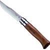 Opinel Coltello con lama ripiegabile e manico in noce Virobloc, lama inox