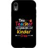 This Teacher Loves Her Kinder Crew Apple Custodia per iPhone XR Questa insegnante ama il suo equipaggio più gentile
