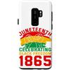 Juneteenth Freedom Gift Idea Custodia per Galaxy S9+ Juneteenth Donne che celebrano il Black Freedom Day 1865