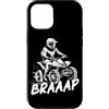 Braaap - ATV & Quad Bike Apparel Co. Custodia per iPhone 15 Quad Braap ATV 4 ruote Little Dirt Never Hurt Divertente