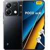 Xiaomi POCO X6 5G - Smartphone 8+256GB, Schermo Amoled 6.67 120HZ 1.5K, Snapdragon 7s Gen 2, Tripla fotocamera fino a 64 MP, 5100mAh, Nero (Versione IT)
