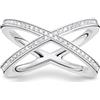 Thomas Sabo anello da donna argento sterling 925 misura 54 TR2138-051-14-54