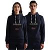 NAPAPIJRI Burgee Hoodie Winter - Blue Marine -S