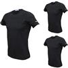 Enrico Coveri T-shirt Uomo girocollo 3 pz. (3, nero)