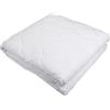KLULK Coprimaterasso Trapuntato Letto Matrimoniale 160 x 200 + 30 cm, Imbottitura 100% Poliestere E Rivestimento Esterno Poliestere E Cotone TNT, Traspirante Con Fasce Elasticizzate, Made In Italy