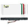 newnet New Net - Batteria AS16A5K compatibile con Notebook Acer Aspire AS16A7K AS16A8K E 15 Series E5-475 E5-475G E5-575 E5-575G E5-575T E5-575TG E5-774 E5-774G F5-573 [2600mAh]