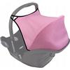 Baby Comfort Parasole impermeabile per bambini, protezione UV, adatto per seggiolino auto Maxi Cosy Cabriofix (rosa chiaro)
