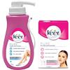 Veet Kit Completo Depilazione Corpo, Crema Depilatoria e Balsamo Post Epilazione per il Viso + Crema Depilatoria per Gambe, Braccia, Ascelle e Zona Bikini