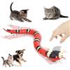 Adiwo Giocattolo per Gatti, Serpente Giocattolo USB Ricaricabile con Smart Sensing, Elettrico per Gatti, Lingua Movibile Giocattoli Interattivi animale domestico