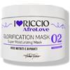 Ilovericcio I Love Riccio Glorification Mask Maschera Super Idratante AfroLove, Ripara e Rinforza I Capelli, Indicata per Capelli Afro, con Burro di Karité e Olio di Avocado, 500ml