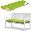 HOMECALL - Cuscino imbottito per panca da giardino, 150 x 50 x 12 cm circa, multicolore