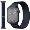 Towonshy Originale Loop Milanese in Acciaio Inossidabile Compatibile con Apple Watch Cinturino 49mm 46mm 45mm 44mm 42mm 41mm 40mm 38mm, per iWatch Ultra/Ultra 2, SE, Serie 10 9 8 7 6 5 4 3 2 1