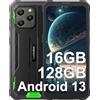 Blackview BV5300 Plus Outdoor Handy, 16 GB RAM 128 GB/1 TB Smartphone per uso esterno, Android 13 6580 mAh Handy Ohne Vertrag, 6,1 HD 13 MP + 5 MP, 4G Dual SIM