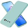 EASSGU Custodia per Samsung Galaxy S10+ / Samsung S10 Plus (6.4 Inches), Cover Morbida in Silicone TPU - Ciano chiaro