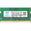 motoeagle Memoria RAM da 8 GB DDR4 2400 MHz SODIMM 1RX8 PC4-19200 (PC4-2400T) CL17 Non-ECC Laptop RAM