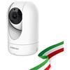 FOSCAM R4M Telecamera IP di videosorveglianza WiFi. Telecamera domestica wireless ad altissima risoluzione 2K 4MP con Pan/Tilt. Compatibile con Alexa.