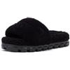 UGG W Cozetta Curly, Pantofole Soffici Donna, Nero, 36 EU