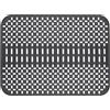 MOLEDINO Tappetino per Lavello Cucina Grande 43 x 32 cm,Silicone Tappetino per Lavello,Proteggi Lavandino Cucina Adatto ai Piani di Lavoro della Cucina,Resistente al Calore e Antiscivolo (Grigio)
